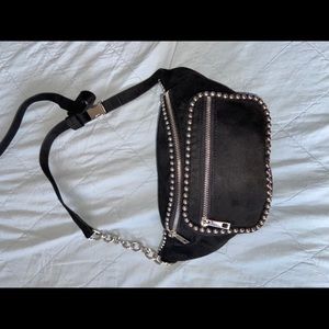 NEW. PERFECT FOR FALL/WINTER. Suede Fannypack.